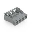 Wago 770-744/060-000 Snap-In-Buchse Grau