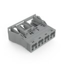 Wago 770-744/062-000 Snap-In-Buchse Grau