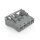 Wago 770-744/062-000 Snap-In-Buchse Grau