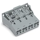 Wago 770-754 Snap-In-Stecker Grau
