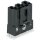 Wago 770-813 Stecker für Leiterplatten Schwarz