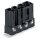 Wago 770-814 Stecker für Leiterplatten Schwarz