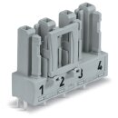 Wago 770-844 Buchse für Leiterplatten Grau