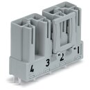 Wago 770-854 Stecker für Leiterplatten Grau