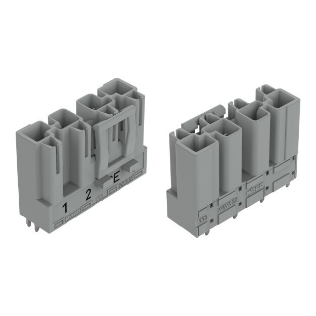 Wago 770-854/062-000 Stecker für Leiterplatten Grau