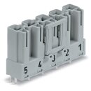 Wago 770-855 Stecker für Leiterplatten Grau