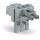 Wago 770-967 T-Verteiler 3-polig Grau