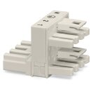 Wago 770-994 h-Verteiler 4-polig Weiß