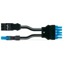 Wago 771-5001/183-000 konfektionierte Y-Leitung Schwarz
