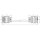 Wago 771-8985/006-103 konfektionierte Verbindungsleitung Schwarz