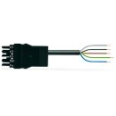 Wago 771-8995/118-701 Konfektionierte Anschlussleitung Schwarz