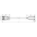 Wago 771-9994/106-307 Konfektionierte Anschlussleitung Grau