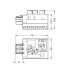 Wago 772-266/060-000 Abgriffmodul Grau