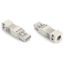Wago 890-134 Stecker mit Zugentlastungsgehäuse...