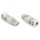 Wago 890-134 Stecker mit Zugentlastungsgehäuse Weiß
