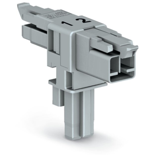Wago 890-1601 T-Verteiler 2-polig Grau