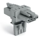 Wago 890-1631 T-Verteiler 4-polig Grau
