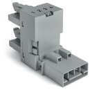 Wago 890-1681 h-Verteiler 4-polig Grau
