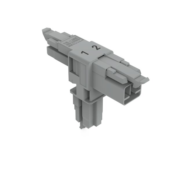 Wago 890-1701 T-Verteiler 2-polig Grau