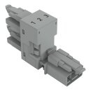Wago 890-1761 h-Verteiler 3-polig Grau