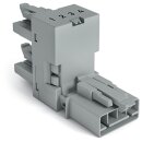 Wago 890-1781 h-Verteiler 4-polig Grau