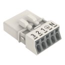 Wago 890-235 Stecker 5-polig Weiß