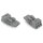 Wago 890-243/062-000 Buchse 3-polig Grau