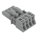 Wago 890-244/060-000 Buchse 4-polig Grau