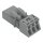 Wago 890-253/062-000 Stecker 3-polig Grau