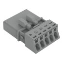 Wago 890-255/060-000 Stecker 5-polig Grau