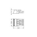 Wago 890-285 Buchse 5-polig