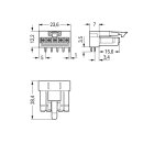 Wago 890-3105/011-000 Buchse für Leiterplatten