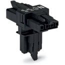 Wago 890-627 T-Verteiler 4-polig Schwarz