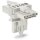 Wago 890-672 T-Verteiler 5-polig Weiß