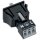 Wago 890-713 Snap-In-Stecker Schwarz