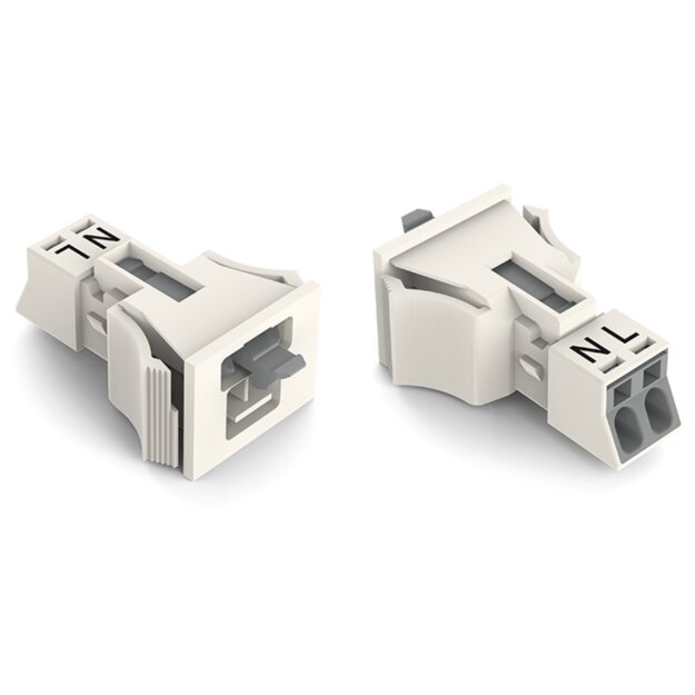 Wago 890-732 Snap-In-Stecker Weiß
