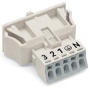 Wago 890-735 Snap-In-Stecker Weiß