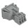 Wago 890-743/062-000 Snap-In-Buchse Grau