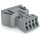 Wago 890-744 Snap-In-Buchse Grau