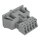 Wago 890-745/060-000 Snap-In-Buchse Grau