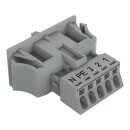 Wago 890-745/062-000 Snap-In-Buchse Grau