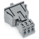 Wago 890-753 Snap-In-Stecker Grau