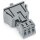 Wago 890-753 Snap-In-Stecker Grau