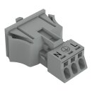 Wago 890-753/060-000 Snap-In-Stecker Grau