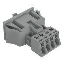 Wago 890-754/060-000 Snap-In-Stecker Grau