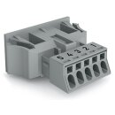 Wago 890-755 Snap-In-Stecker Grau