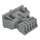 Wago 890-755/062-000 Snap-In-Stecker Grau