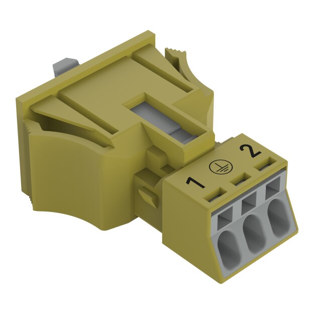 Wago 890-763/073-000 Snap-In-Buchse