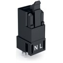 Wago 890-812 Stecker für Leiterplatten Schwarz