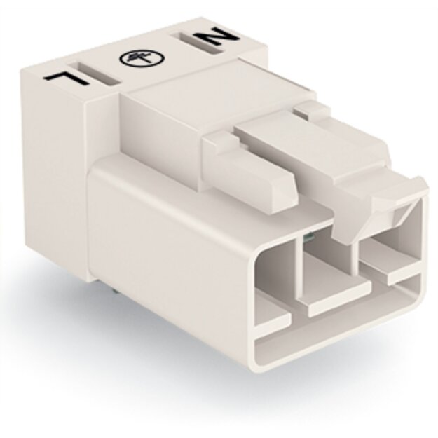 Wago 890-833/011-000 Stecker für Leiterplatten Weiß